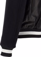 Bicolor Lamb Leather Leather Jacket 4