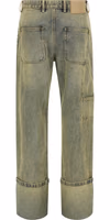Bicolor Cotton Jeans Denim 2