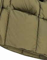 Bicolor Nylon Sleeveless Jacket 4