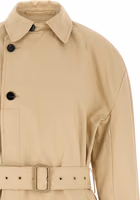 Beige Cotton Coat 3