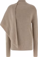 Beige Wool Cardigan 1