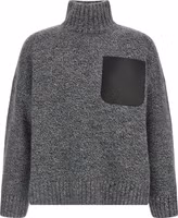 Gray Wool Cardigan 1