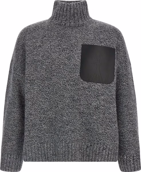 Gray Wool Cardigan