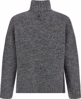 Gray Wool Cardigan 2