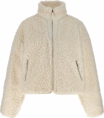 White Polyester Jacket