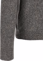 Gray Virgin Wool Cardigan 4