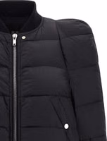 Black Nylon Bomber 3