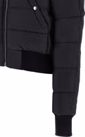 Black Nylon Bomber 4