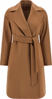 Brown Virgin Wool Coat 1
