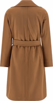 Brown Virgin Wool Coat 2