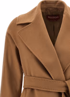 Brown Virgin Wool Coat 3