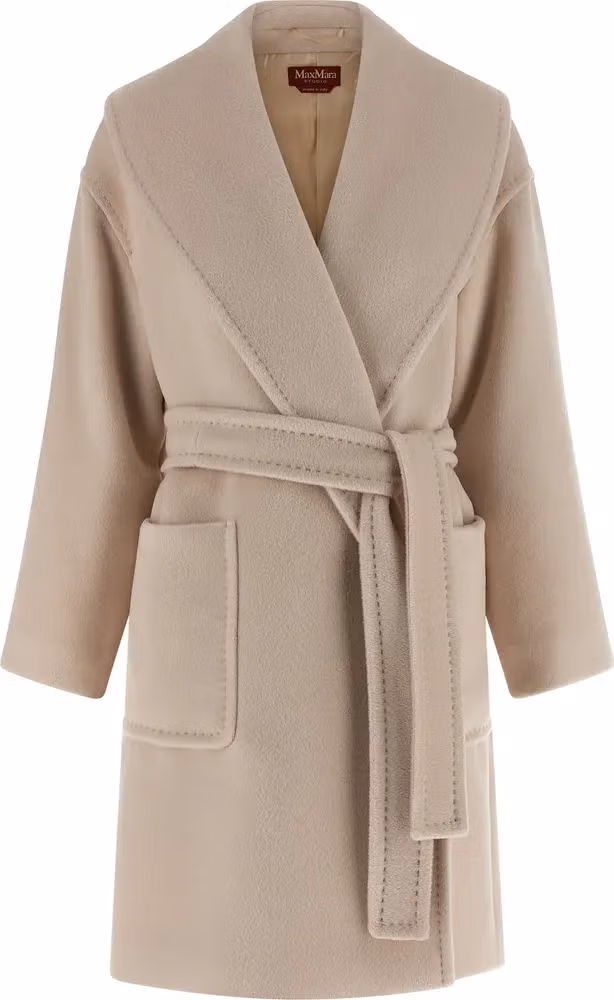 Beige Wool Coat
