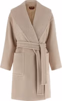 Beige Wool Coat 1