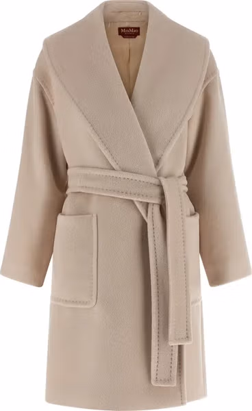 Beige Wool Coat