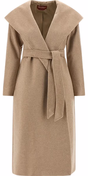 Beige Cashmere Coat