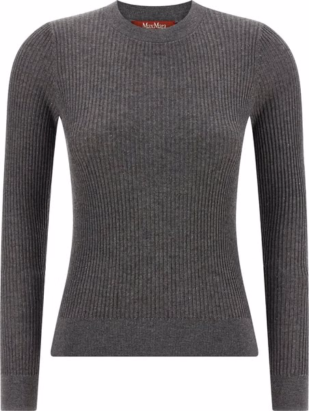 Gray Silk Cardigan