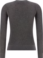 Gray Silk Cardigan 2