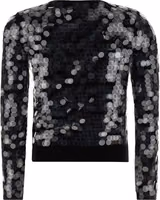 Black Virgin Wool Cardigan 2
