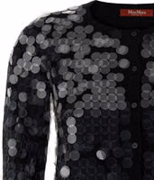 Black Virgin Wool Cardigan 3