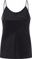 Black Silk Tank Tops 1