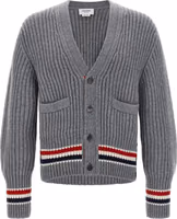 Gray Cashmere Cardigan 1