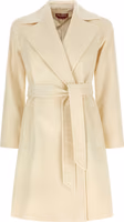 White Virgin Wool Coat 1