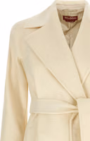 White Virgin Wool Coat 3