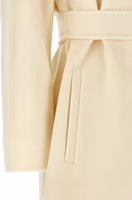 White Virgin Wool Coat 4