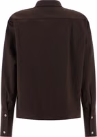 Brown Polyester Blouse 2