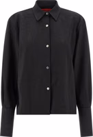 Gray Polyester Blouse 1