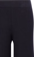 Blue Viscose Casual Pants 3