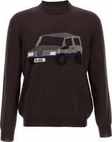 Brown Wool Cardigan 1