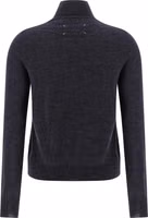 Blue Wool Cardigan 2