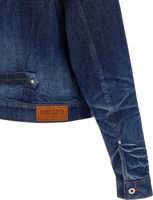 Blue Cotton Denim Jacket 4