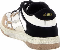 Multicolor Cowhide Low Top Sneakers 3