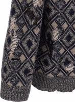 Multicolor Merino Wool Cardigan 4