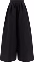 Black Silk Casual Pants 1