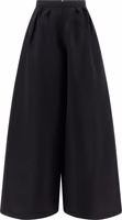 Black Silk Casual Pants 2
