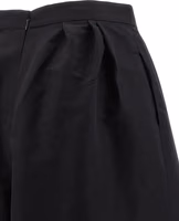 Black Silk Casual Pants 4