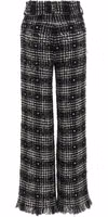 Bicolor Cotton Casual Pants 2