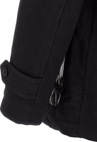 Black Polyester Coat 4