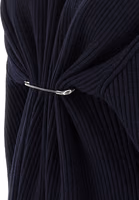 Blue Wool Short Dress 4