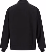 Black Polyester Full-Length Jacket 2