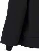Black Polyester Full-Length Jacket 4