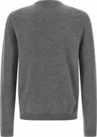 Gray Cashmere Cardigan 2