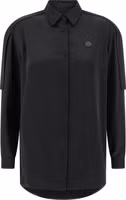 Black Polyester Blouse 1