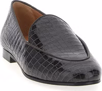Black Calfskin Slip-On Loafers 2