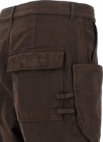 Brown Cotton Cargo Pants 4