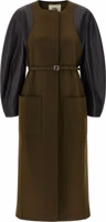 Bicolor Viscose Coat 1