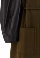 Bicolor Viscose Coat 5